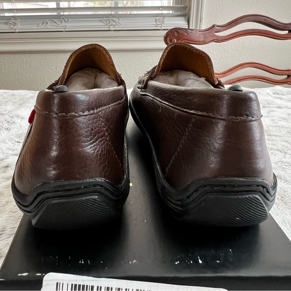 NIB Mark Joseph New York Boys Slip On Brown Leather Loafers, sz 1.5 - Picture 5 of 11